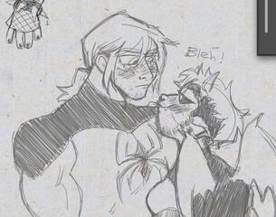 Uncoloured sketch